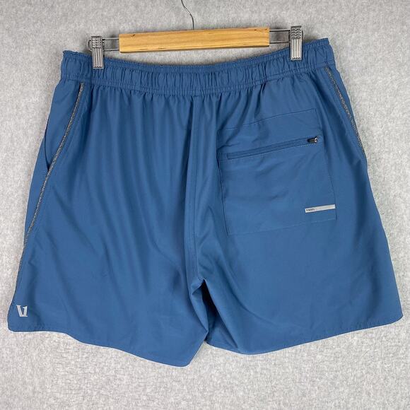 Vuori Shorts Mens XL Blue Trail Short Liner 6" - Picture 6 of 9
